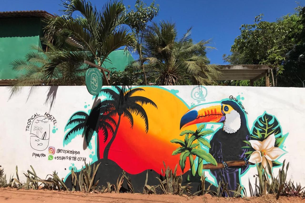 Tropical Hostel Praia de Pipa Exterior foto